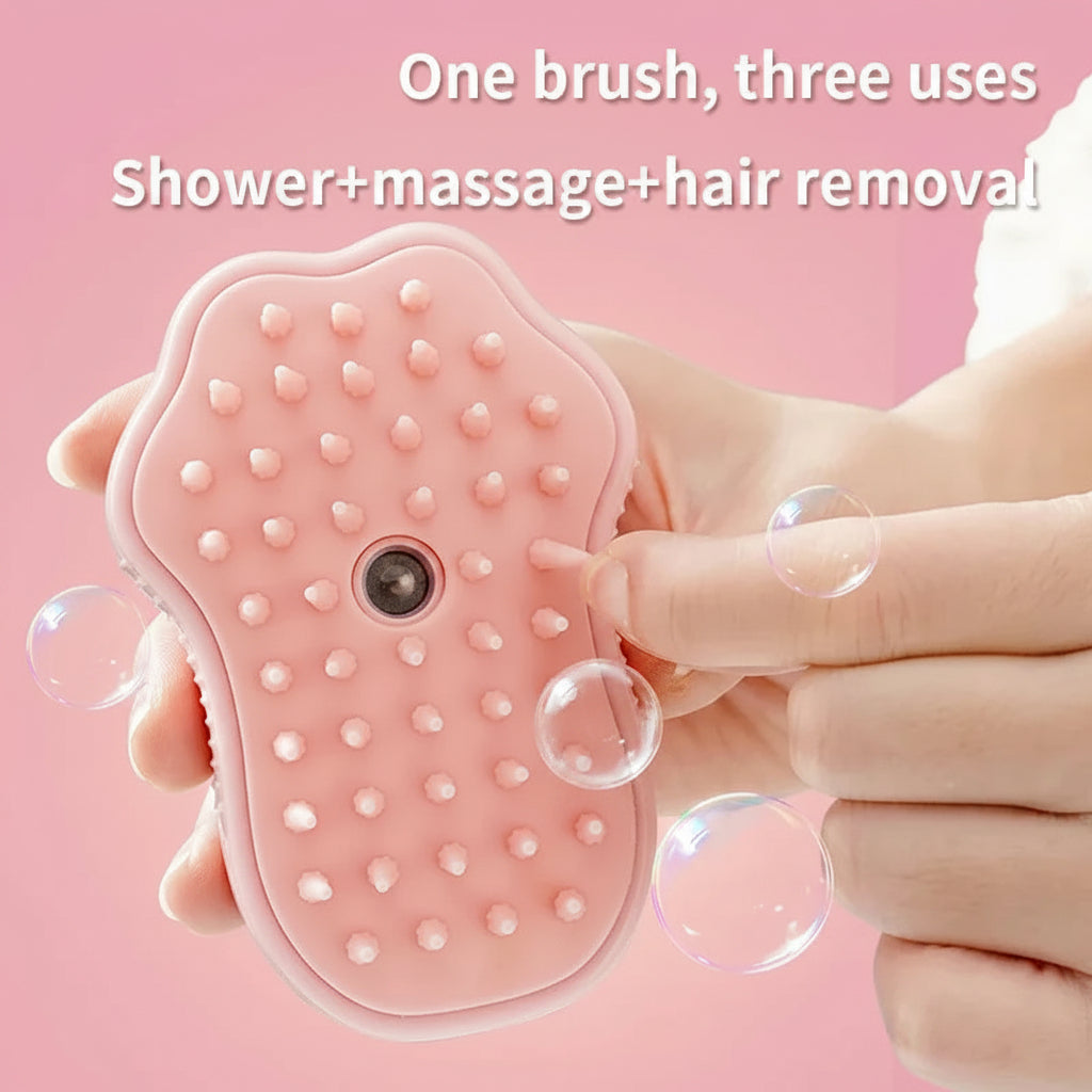 Electric Cat Steam Brush – 3-In-1 Pet Grooming Comb with Water Spray for Cats and Dogs, USB Rechargeable